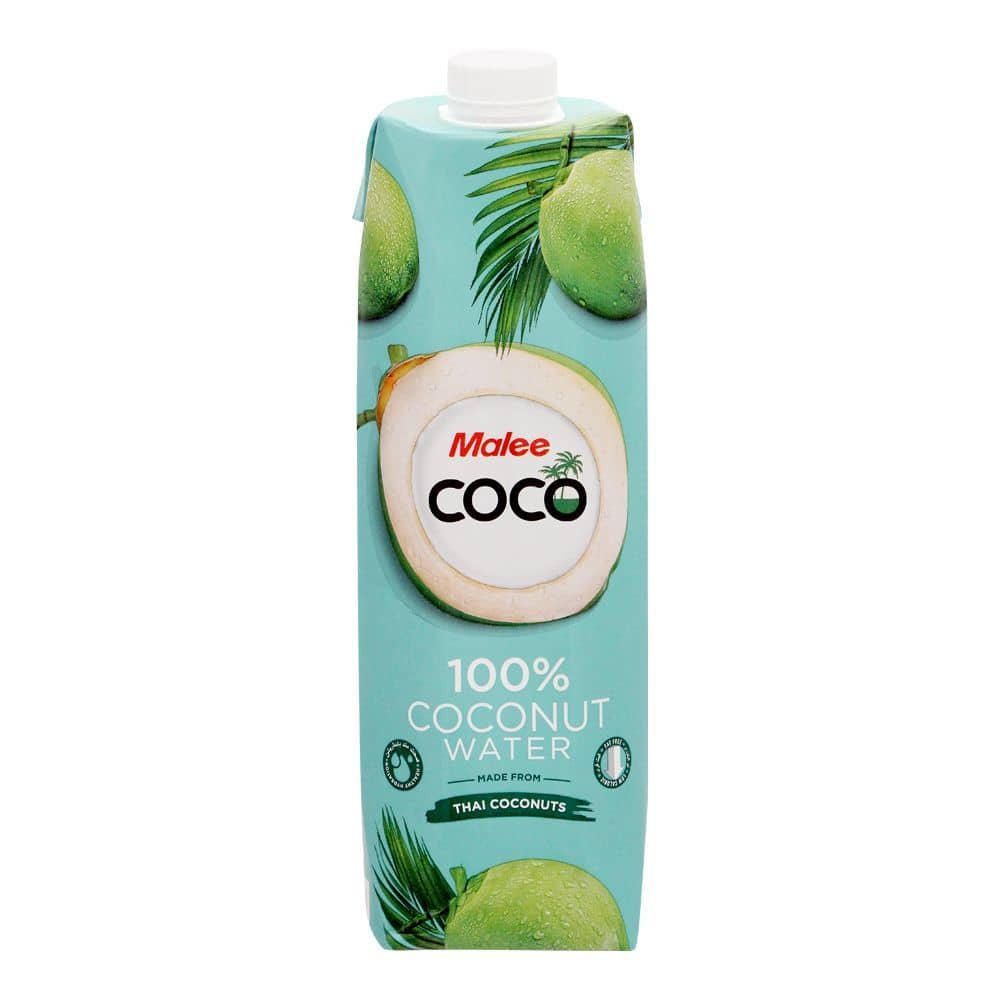 Malee 100% Coconut Water, 1 Liter