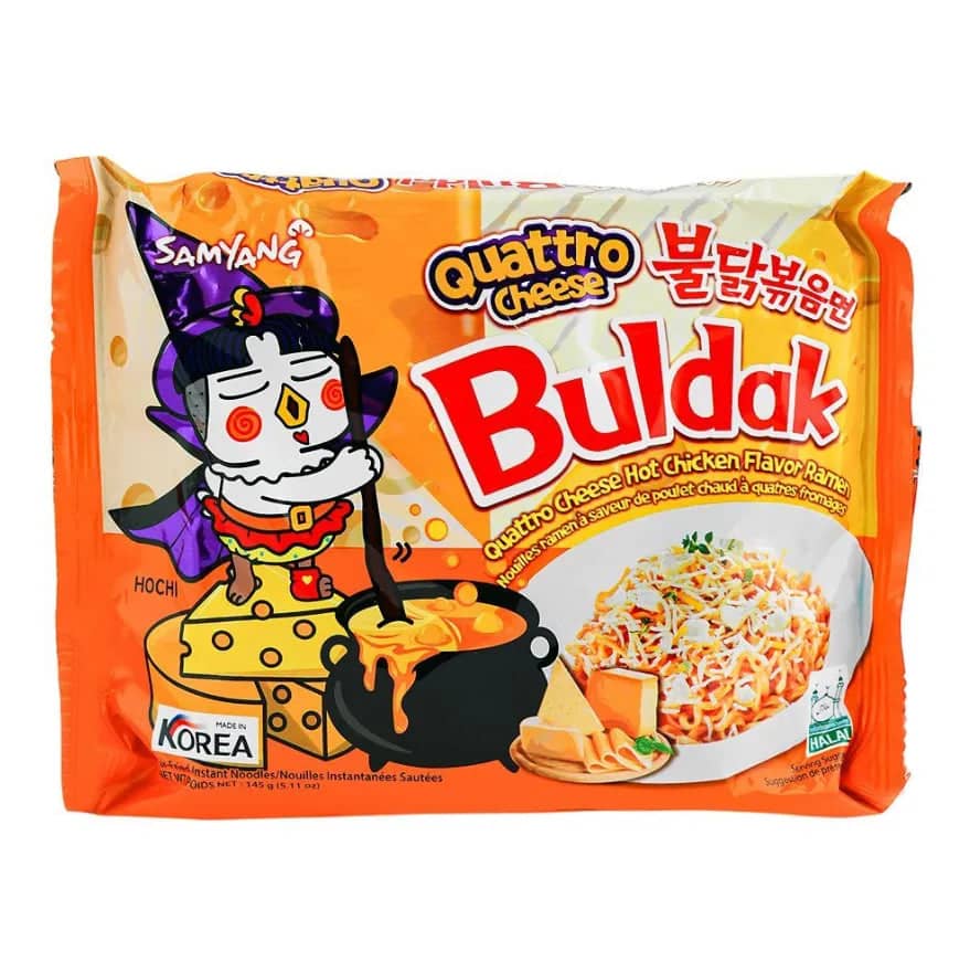 Samyang Buldak Halal Spicy Korean Noodles – Original Imported 140g