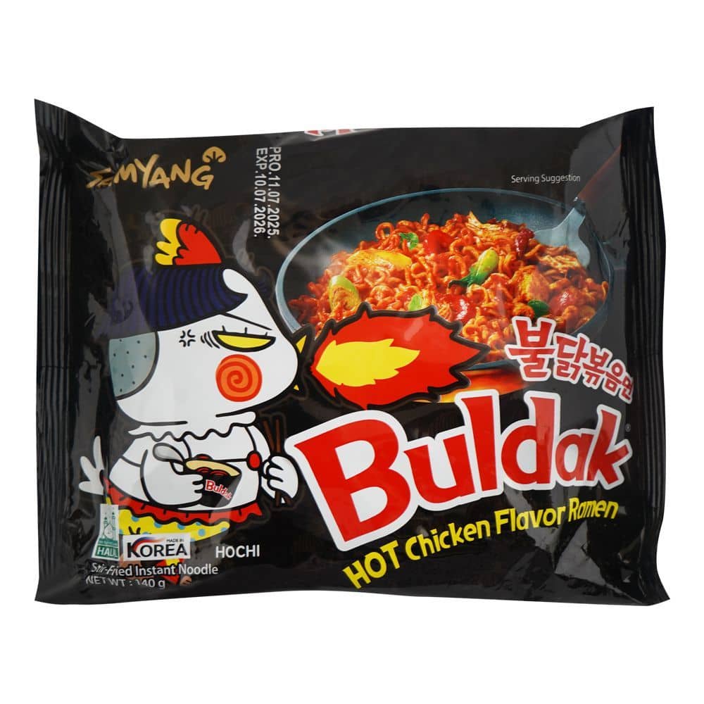 Samyang Hot Chicken Ramen Stir-Fried Noodle, 140g