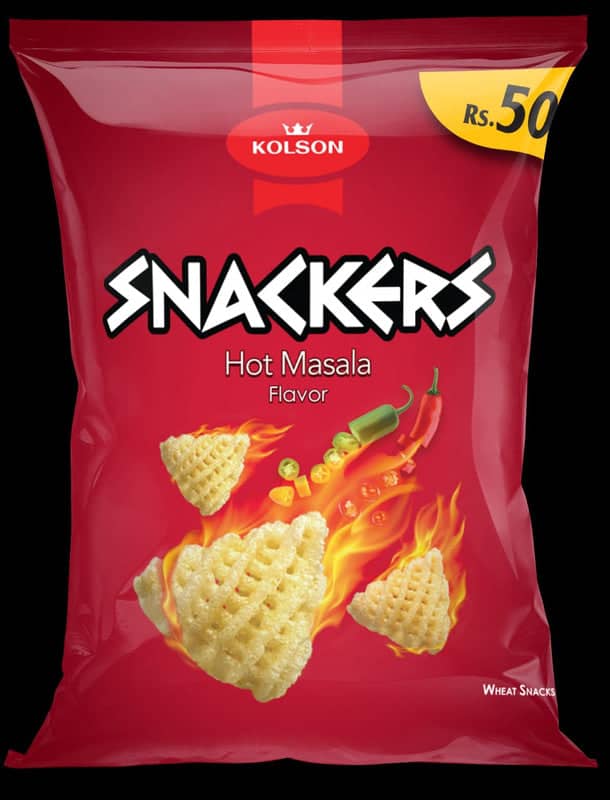 Kolson Snackers Hot Masala Flavor 50 RS