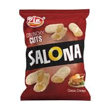 Zia Crunchy Cuts Salona – Classic Chicken Flavor | Crispy Corn Snack