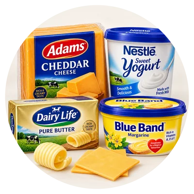 Butter, Cheese & Yogurt