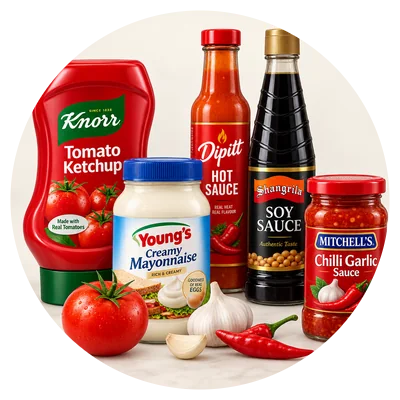 Sauces, Ketchup & Mayo