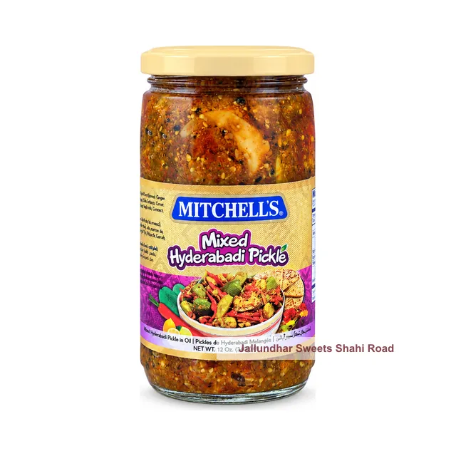 MITCHELLS MIXED HYDERABADI PICKLE 340g