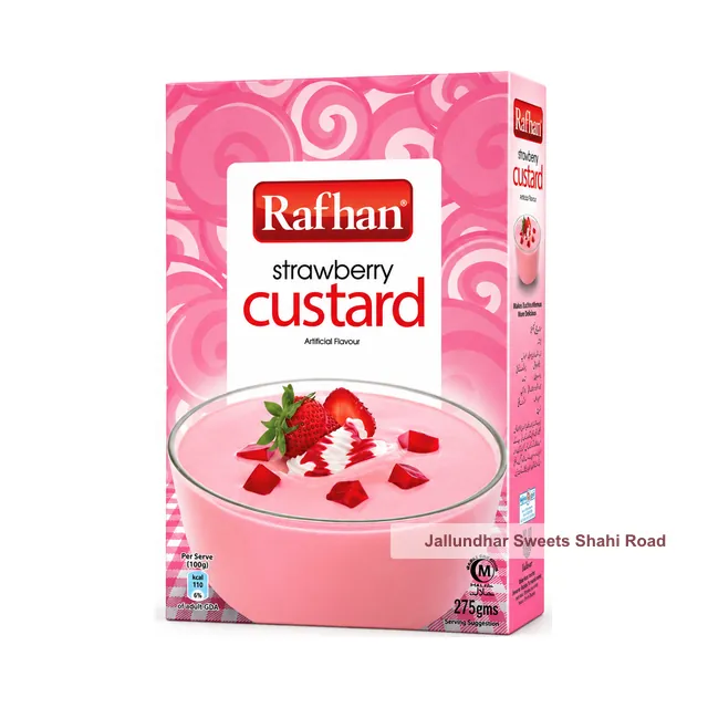 RAFHAN CUSTARD STRAWBERRY 275G