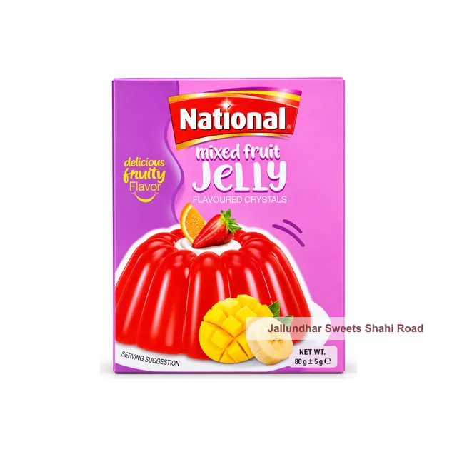 NATIONAL MIXED FRUIT JELLY 80GM