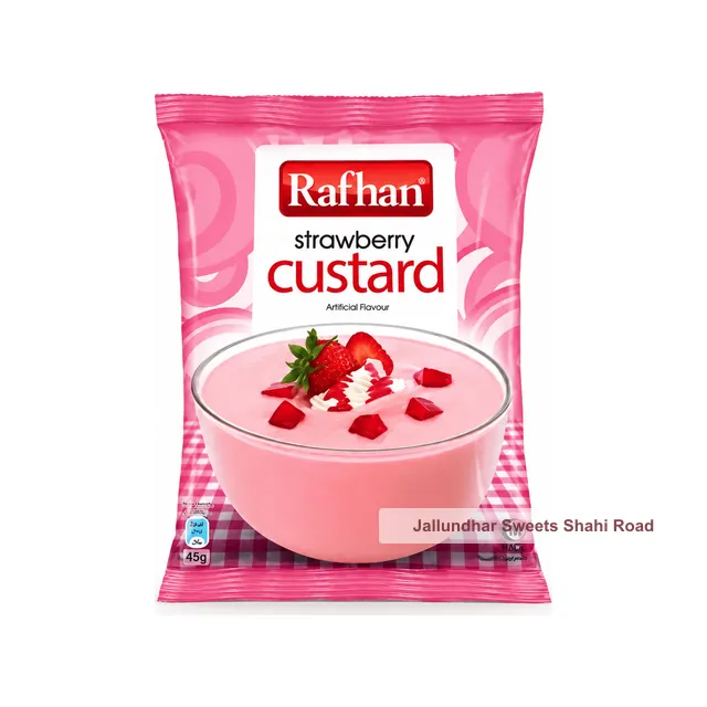 RAFHAN STRAWBERRY CUSTARD 45G