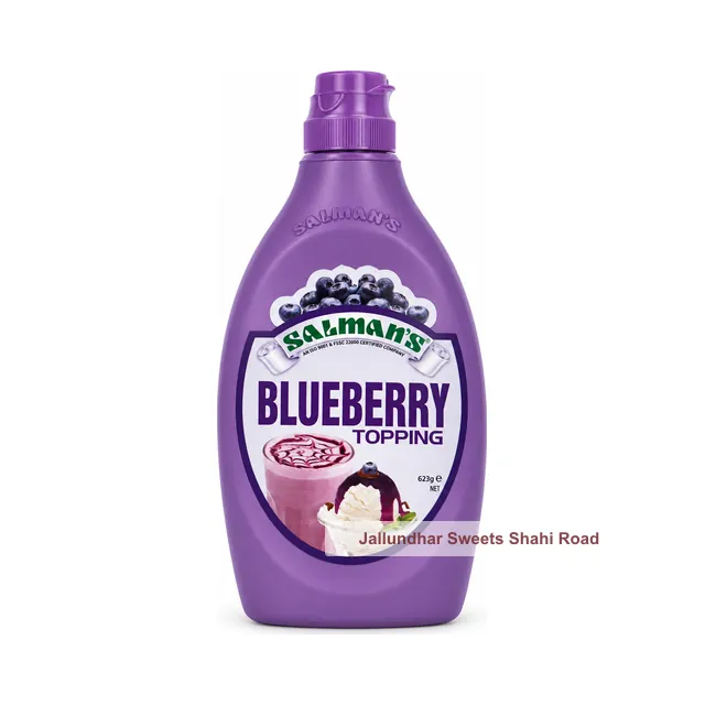 SALMAN BLURBERRY FLAVORED TOPPING 623G