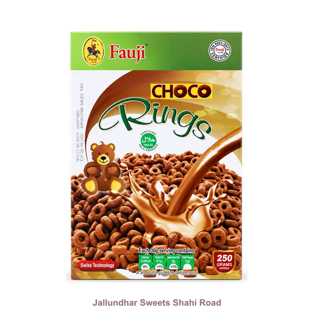 FAUJI CHOCO RINGS 250G
