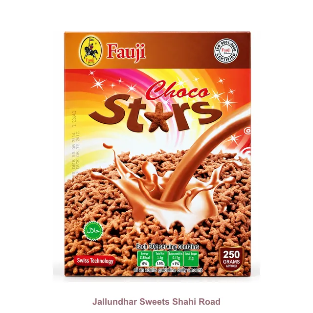 FAUJI CHOCO STARS 250G