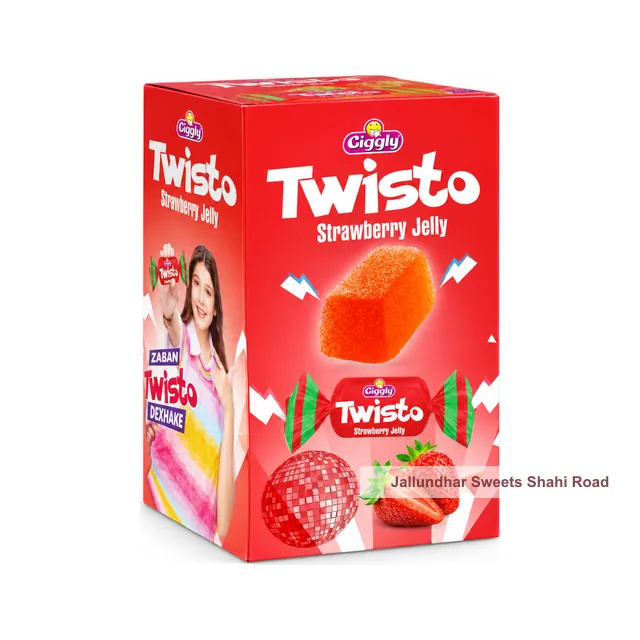 BIG TWISITO STRAWBERRY JELLY TOFFEE 300