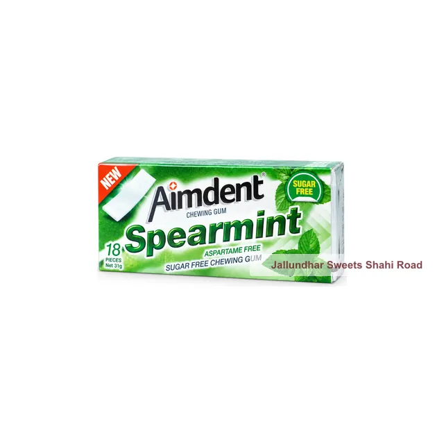 AIMDENT SPEARMINT SUGER FREE GUM 31GM