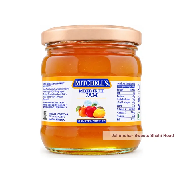 MITCHELLS MIX FRUIT JAM 200G