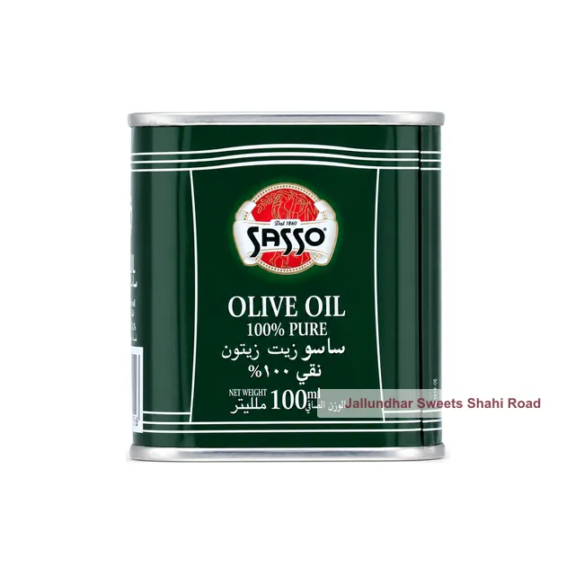 SASSO OLIVE OIL 100ML TIN