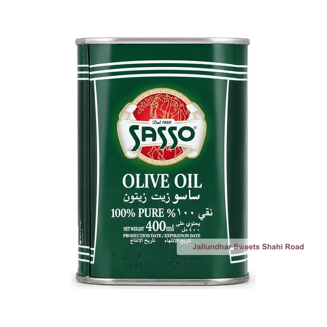 SASSO OLIVE OIL 400ML TIN