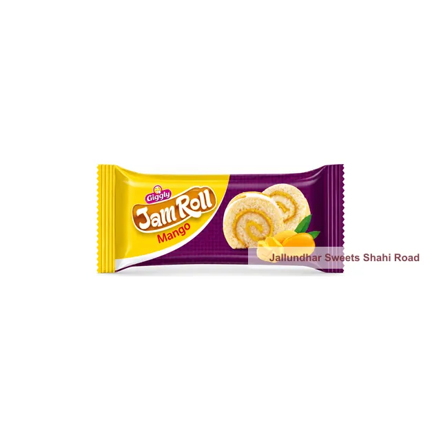 GIGGLY JAM ROLL MANGO CAKE