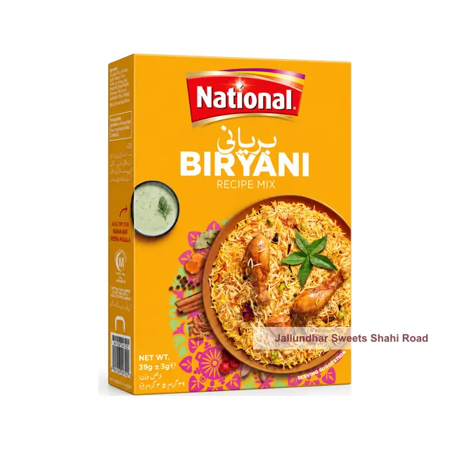 NATIONAL BIRYANI RECIPE MIX 39G PACK