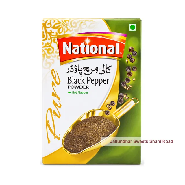 NATIONAL BLACK PEPPER POWDER 50G