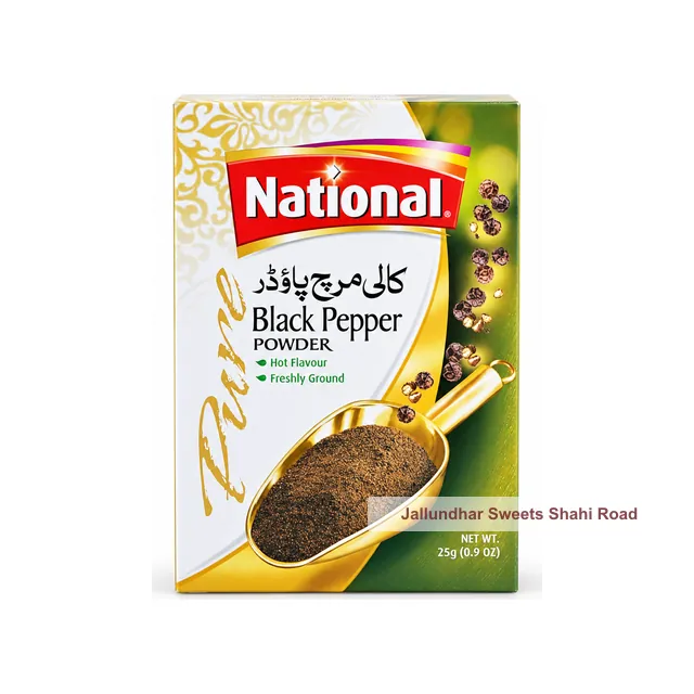 NATIONAL BLACK PEPPER POWDER 25G