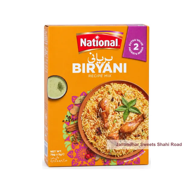 NATIONAL BIRYANI RECIPE MIX 78G PACK