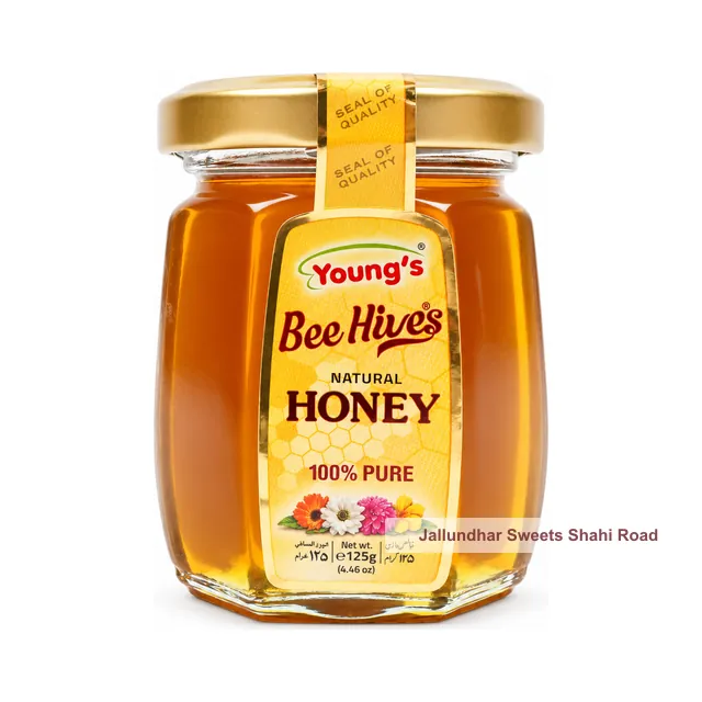 YOUNGS NATURAL HONEY 125G