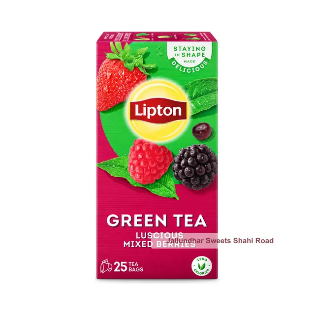 LIPTON MIXED BERRIES GREEN TEA 25BAGS